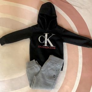 Toddler Calvin Klein sweat set